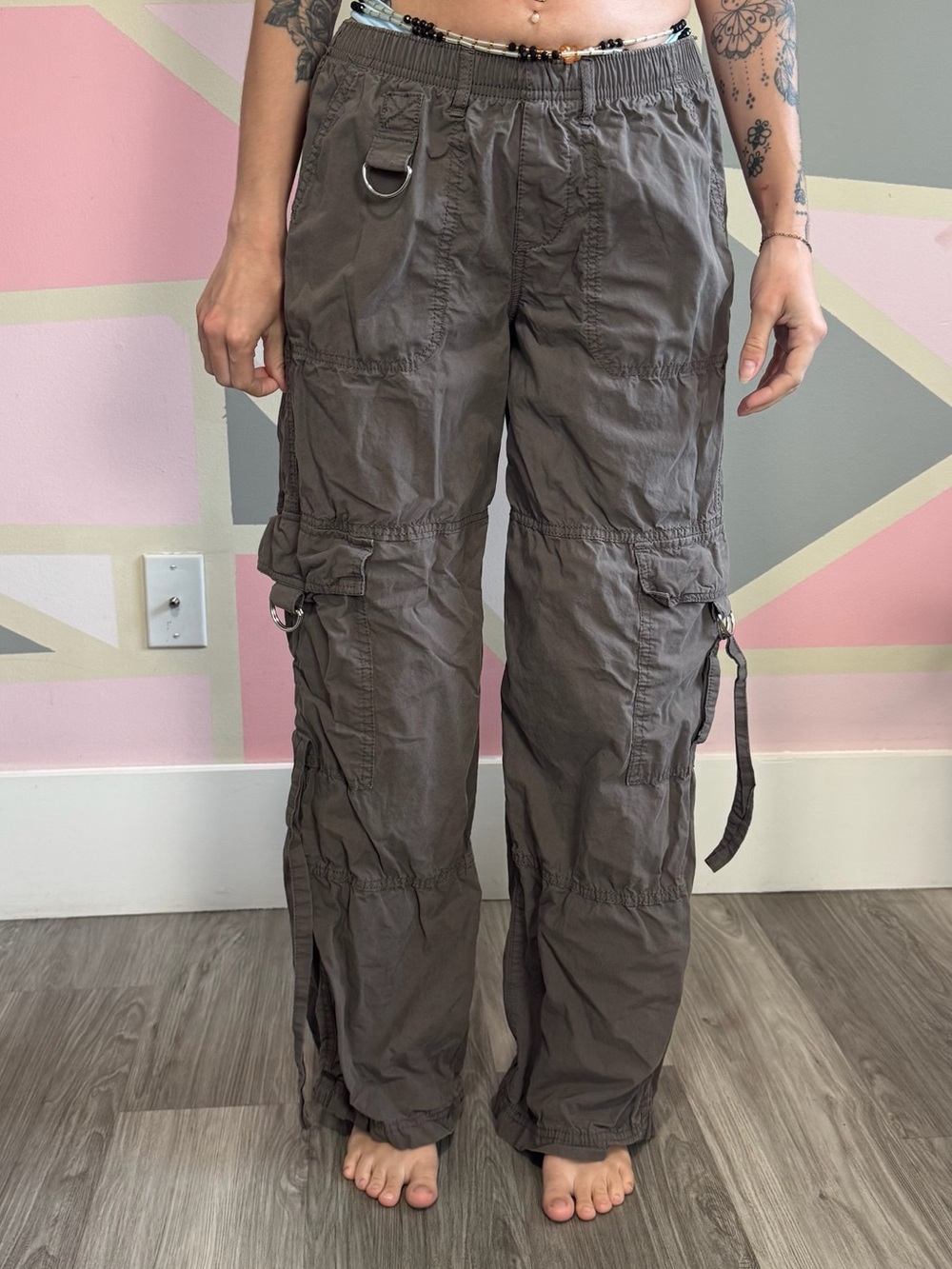 Wild Fable Grey Cargo Pants